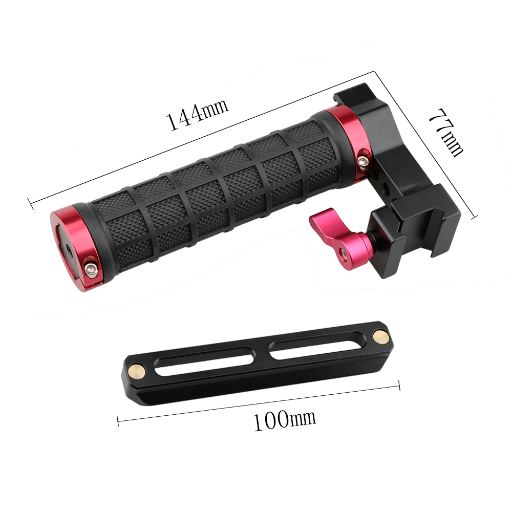 CAMVATE Quick Release Handle (Nato Rail Handgrip Top Handle) with 100mm NATO Rail