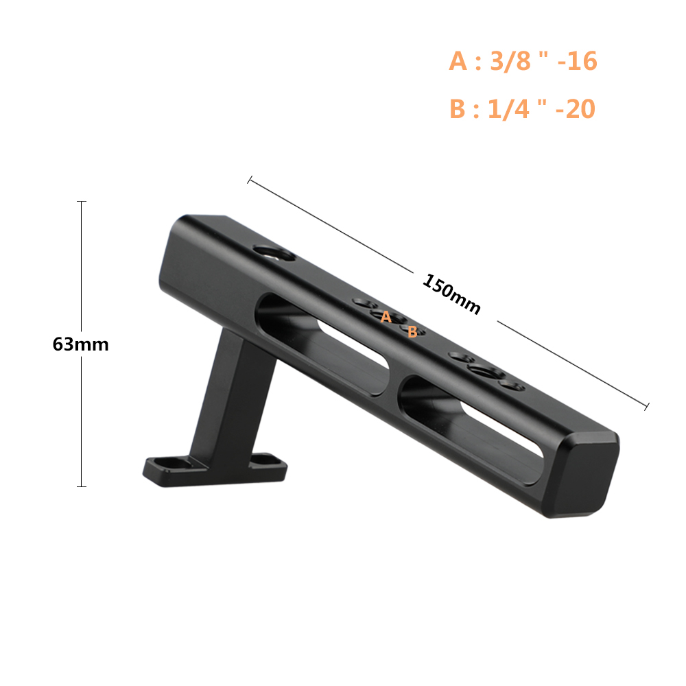 CAMVATE Top Handle For DSLR Camera Rig Universal Design