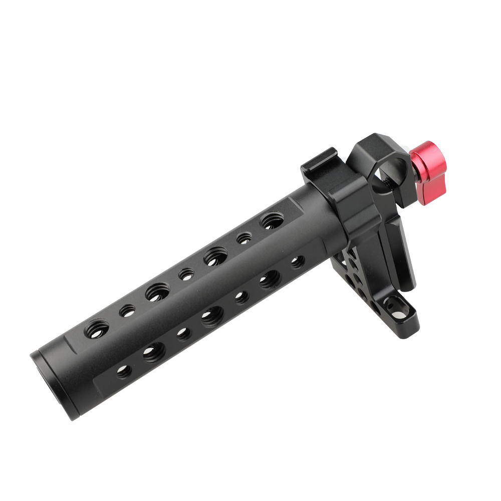 CAMVATE Top Cheese Handle with Rod Clamp (Red Wingnut) for GH5, 5DMarkIII