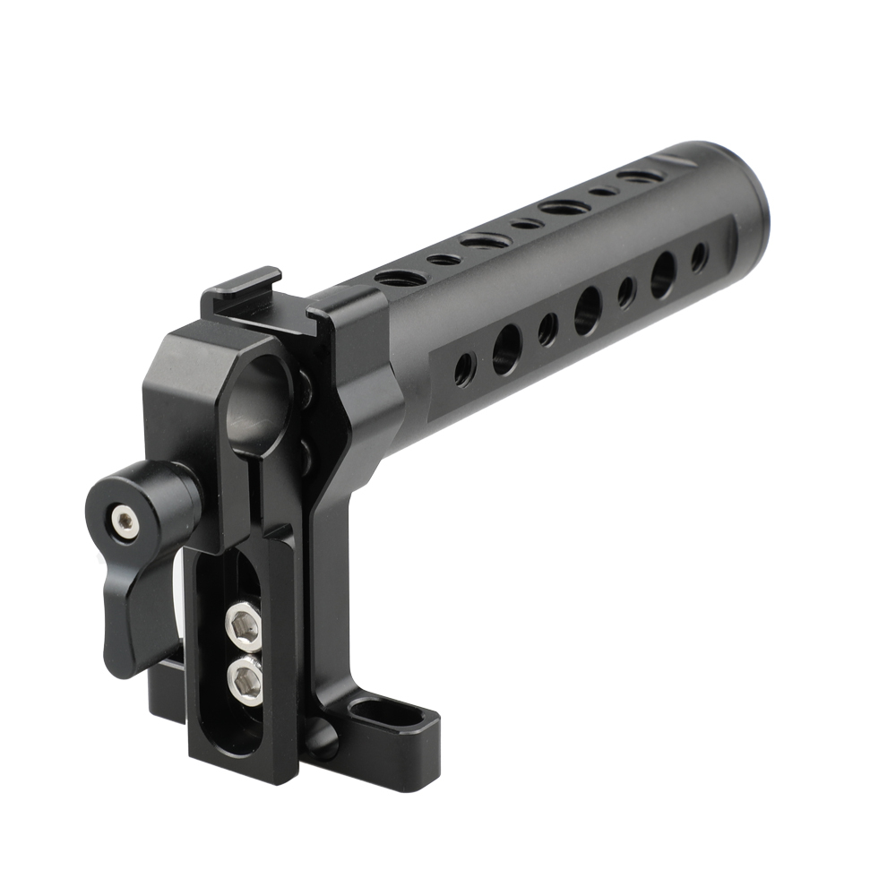 CAMVATE Top Cheese Handle with Rod Clamp (Black Wingnut) for GH5, 5DMarkIII