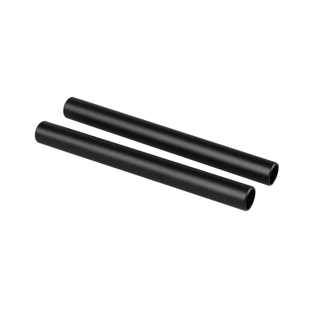 CAMVATE 15mm Rod Aluminum Anodized M12 Pipe 150mm Long (2 Tubes)