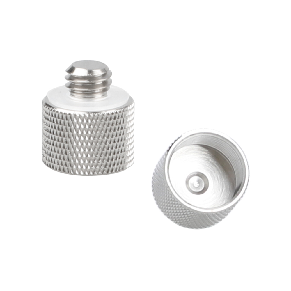 CAMVATE Mic Screw Adapter 1/4"-20 male & 3/8"-16" male to 5/8"-27 female