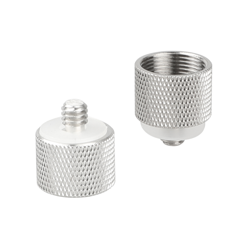 CAMVATE Mic Screw Adapter 1/4"-20 male & 3/8"-16" male to 5/8"-27 female