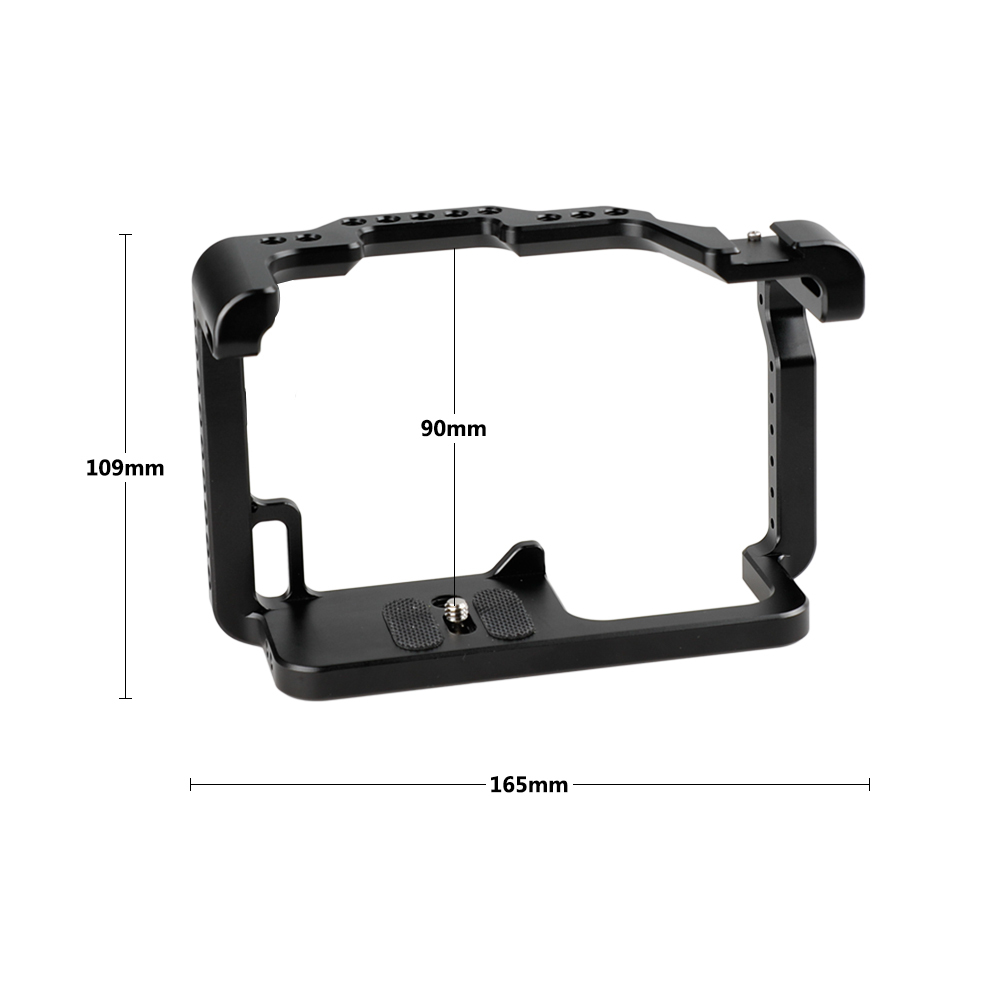 CAMVATE Panasonic GH5 Camera Cage Full Frame With Shoe Mount