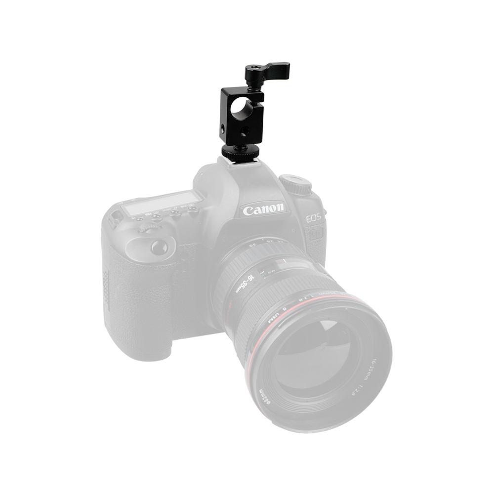 Camvate Rod Clamp with Hot Shoe Mount-0875