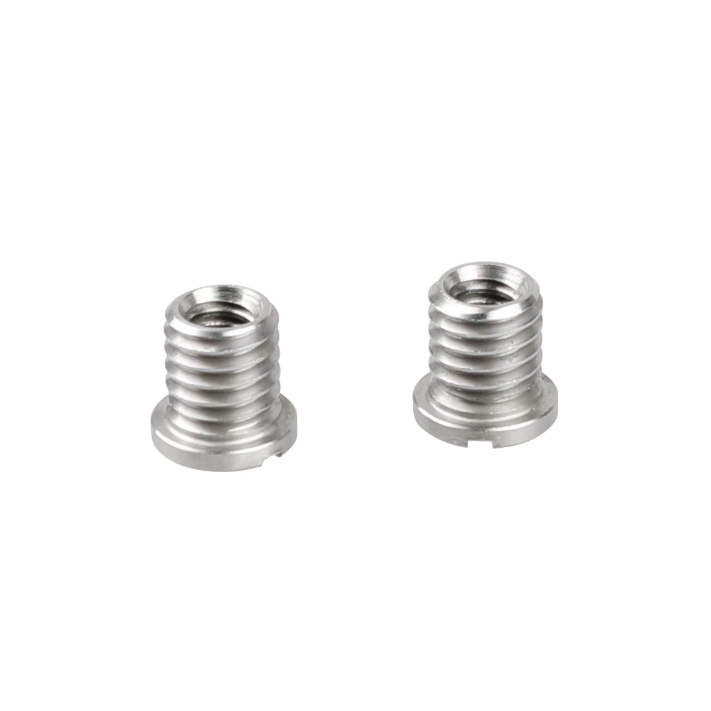 CAMVATE Convert Screw Adapter 1/4" Female to 3/8" Male Tripod Screw Monopod Screw (2 Pieces)