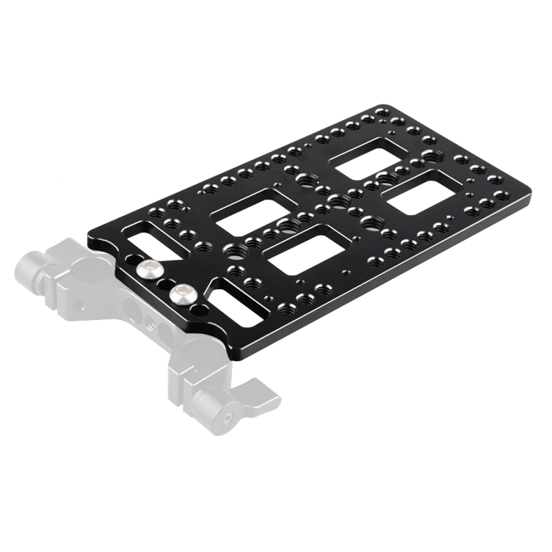 CAMVATE Versatile Cheese Plate Battery Backboard Plate For V Lock Mount Power Splitter