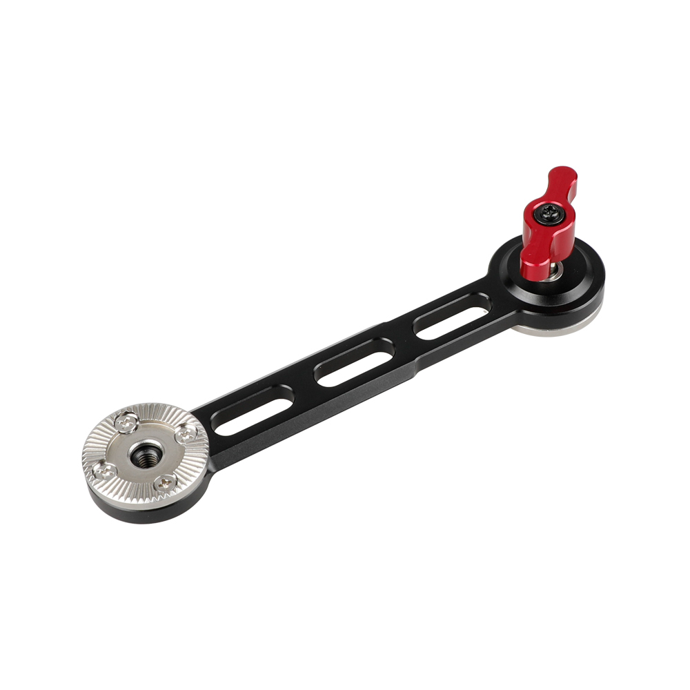 CAMVATE Nato Rail Rosette Extension Arm (Red Thumbscrew)