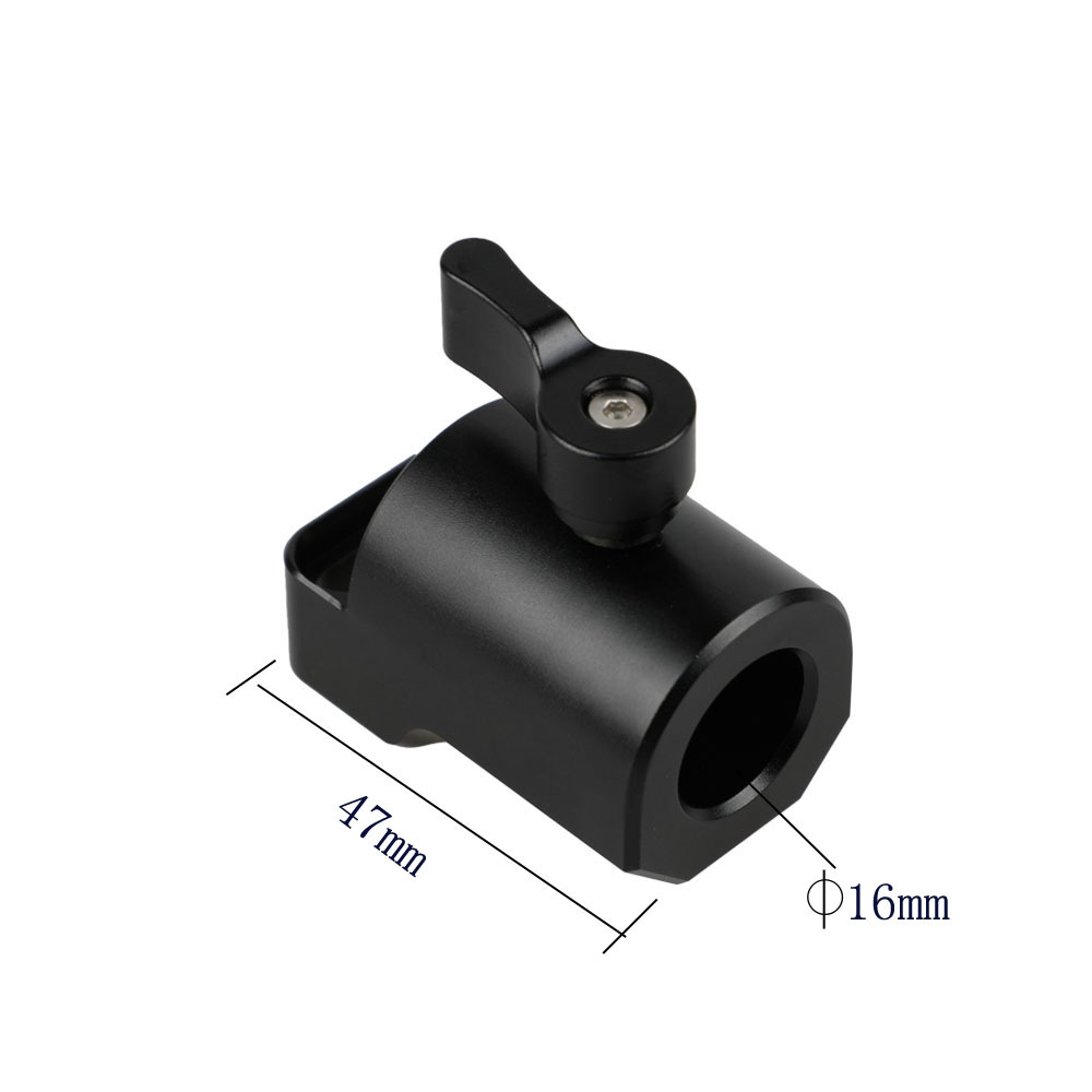 CAMVATE 16mm Light Pole Adapter Connector For Camera Monitor Cage