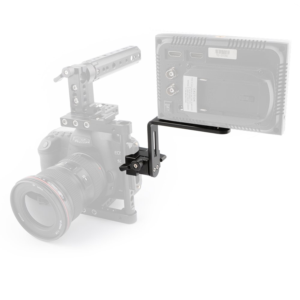 CAMVATE Adjustable L-Shape Connecting Arm With NATO Rail Adapter