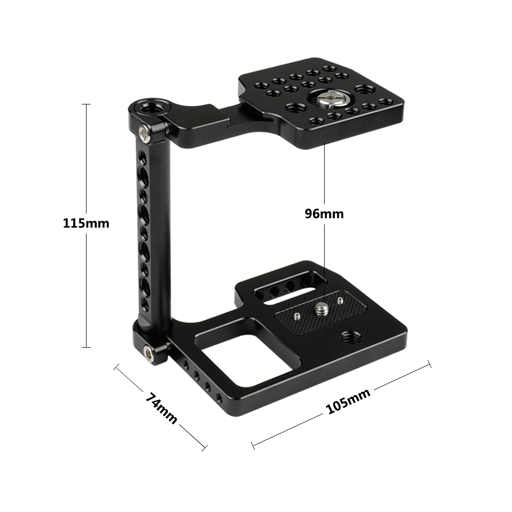 CAMVATE Standard Half Cage For Blackmagic Pocket Cinema Camera 4K