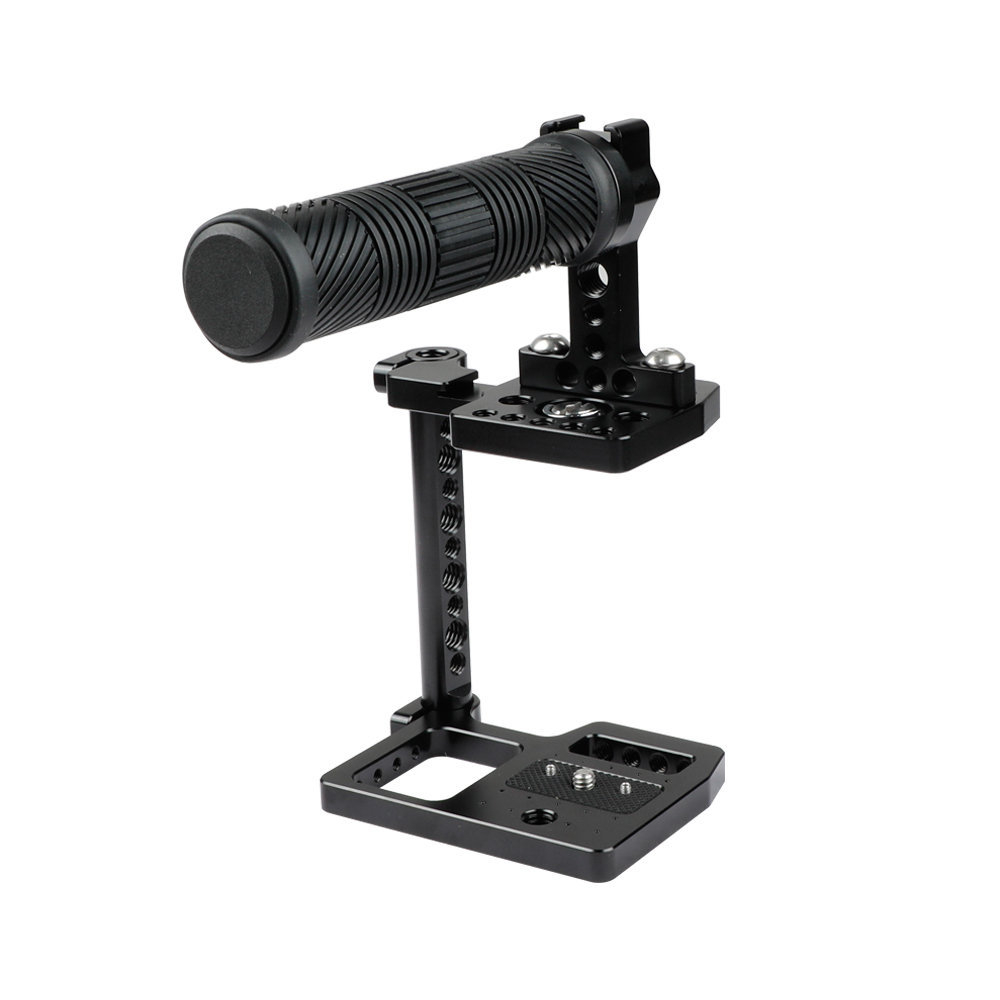 CAMVATE Half Cage With Rubber Top Handle And Shoe Mount For BMPCC 4K