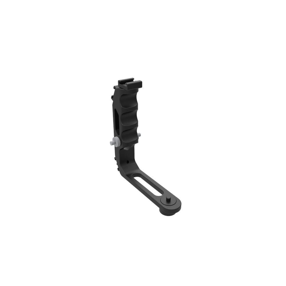 CAMVATE Handle Grip L Bracket With Shoe Mount For Monitors / Microphone / Light (Custom Made)