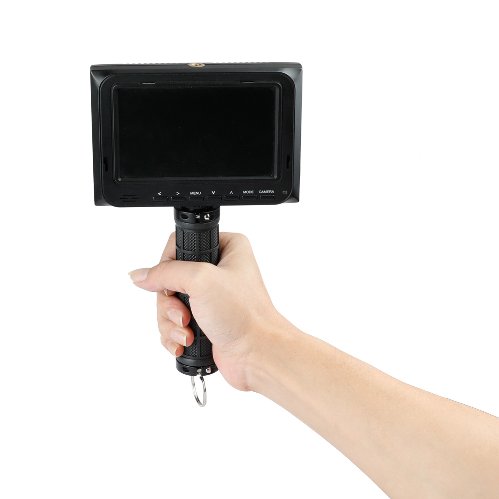 Handle Hand Grip Stabilizer Camera SLR DSLR fr LED Video Flashlite 1/4'' Black