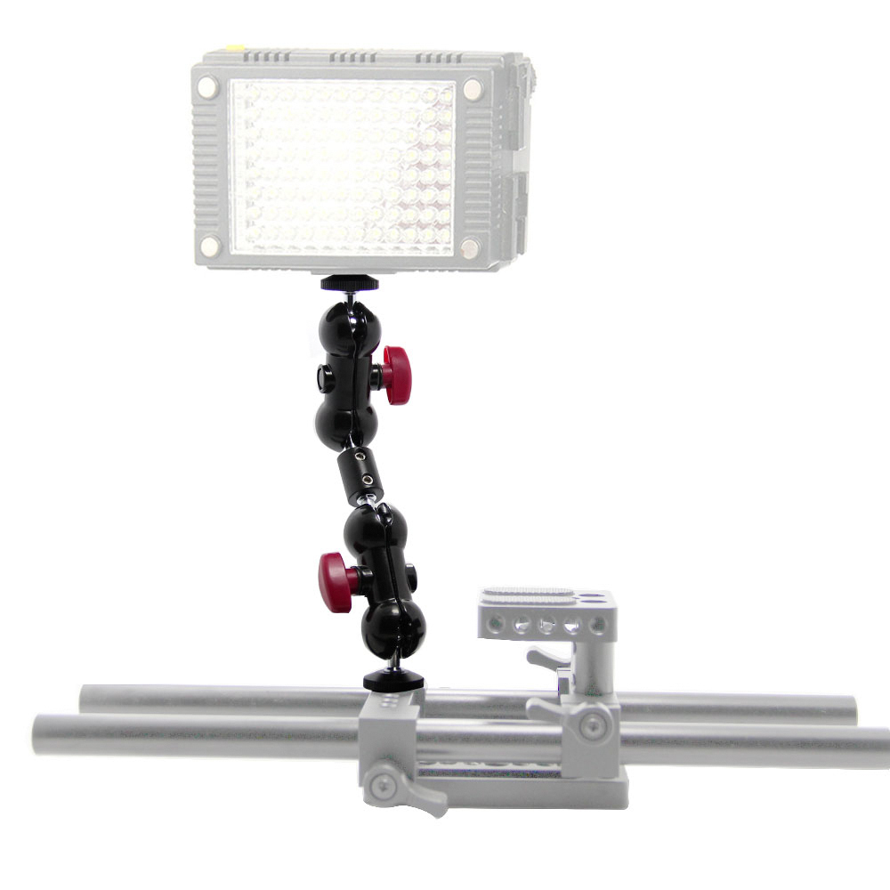 CAMVATE Extension Arm max 17.7cm 360 Rotating fr Holding LCD Monitor/video light/DV