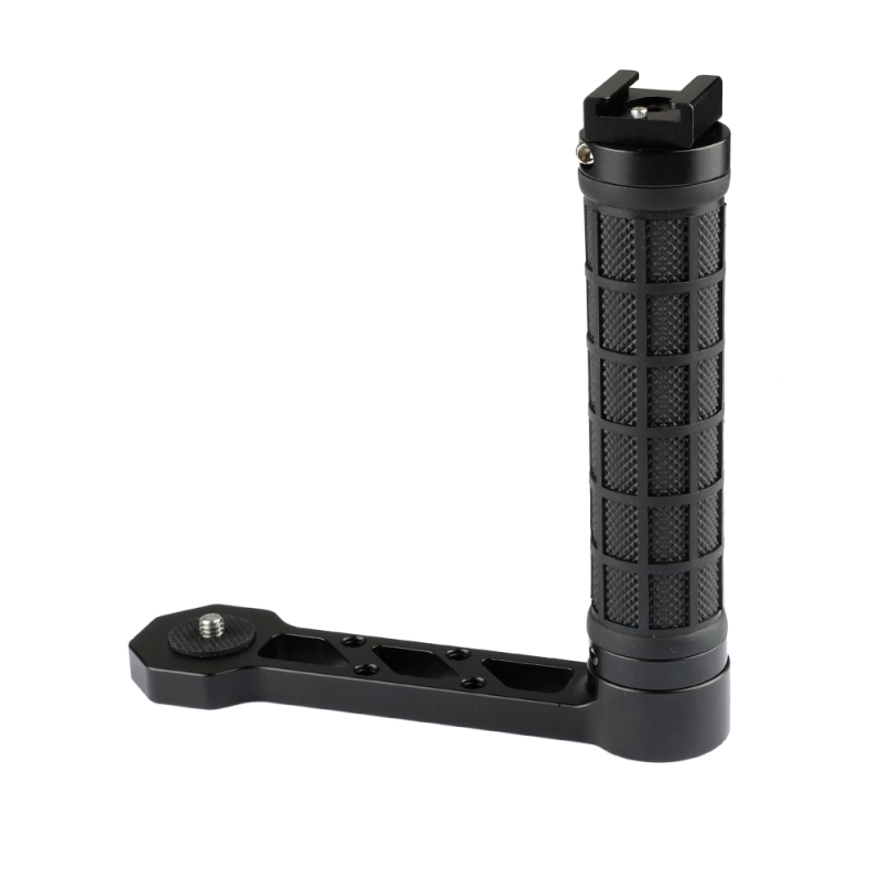 CAMVATE Universal Rubber Handle L Type With Shoe Mount For For RoninS / Zhiyun Crane Series Handheld Gimbal