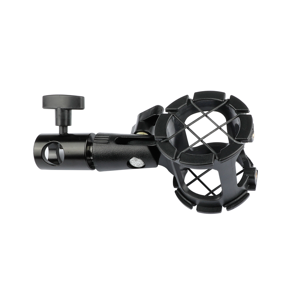 CAMVATE Microphone Bracket Combined With Light Pole Connector