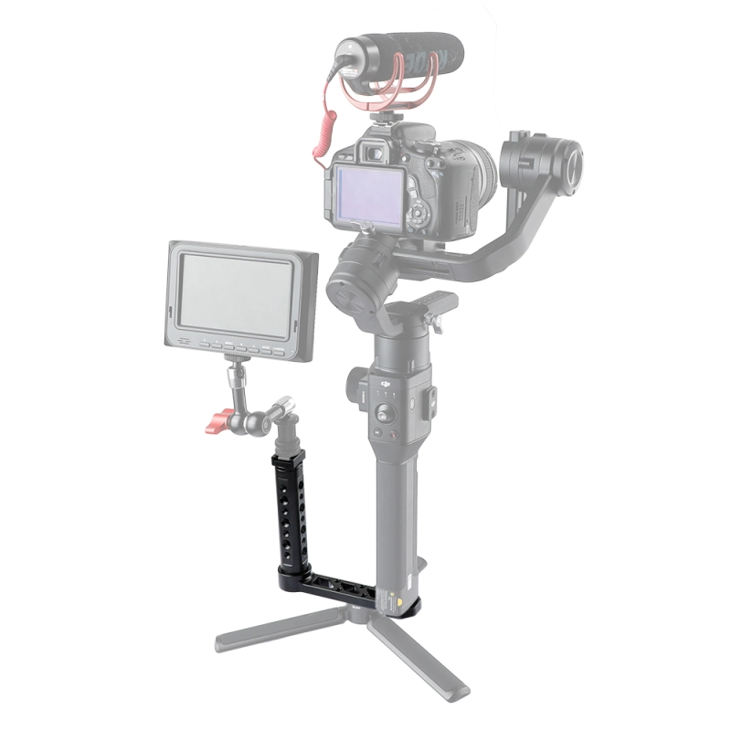 CAMVATE Handy Cheese Handle With Cold Shoe L-shape For RoninS / Zhiyun Crane Series Handheld Gimbal