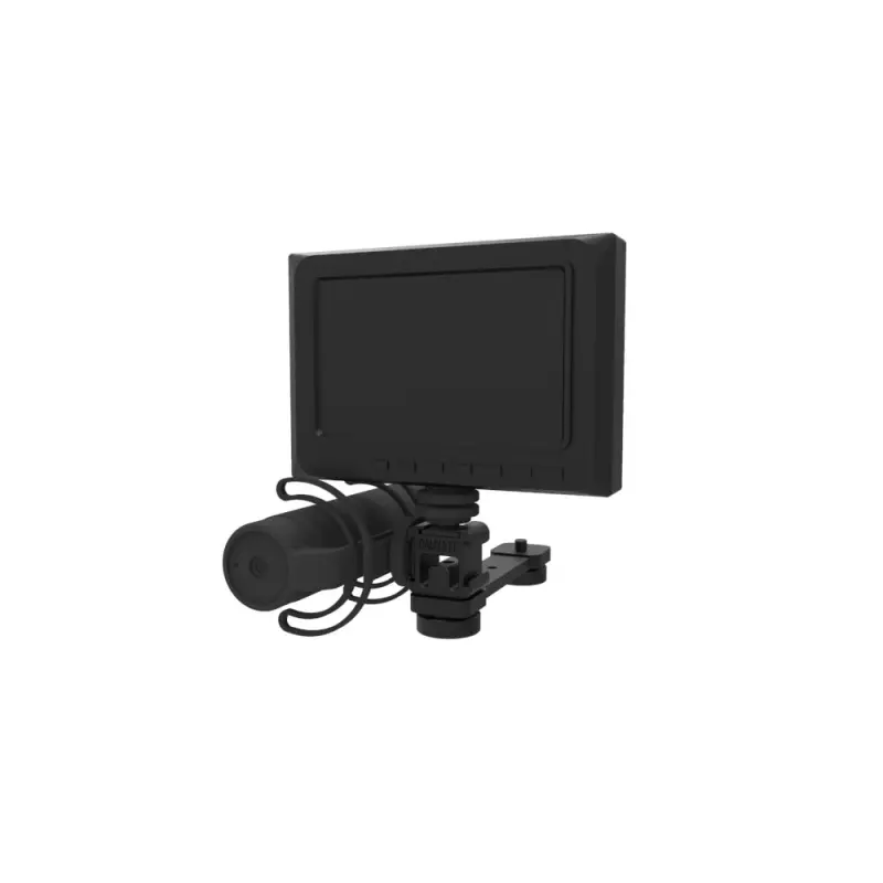 CAMVATE Extension Bar With Triple Cold Shoe Mount For Mic & Flashlight (Custom Made)