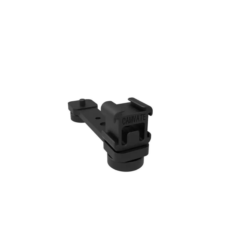 CAMVATE Extension Bar With Triple Cold Shoe Mount For Mic & Flashlight (Custom Made)