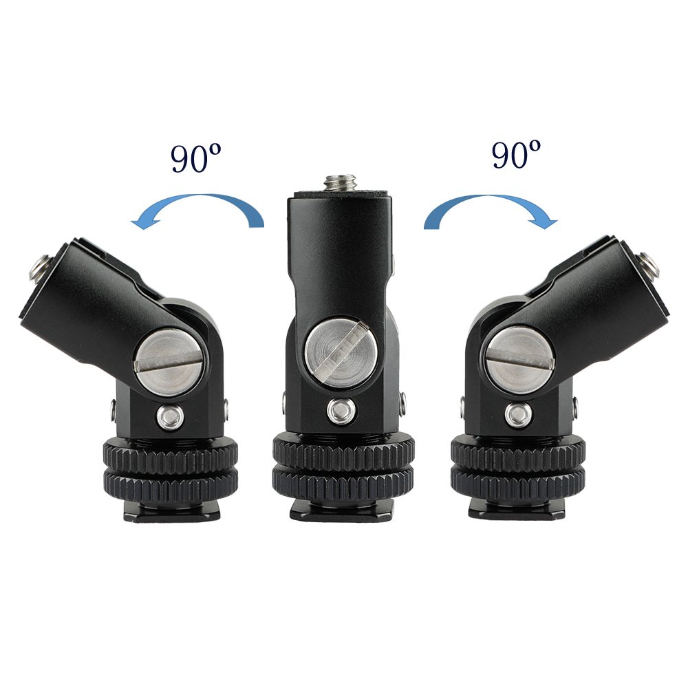CAMVATE Adjustable Monitor Holder Support With Shoe Mount