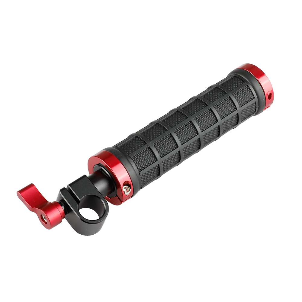 CAMVATE Camera Grip Handle with rod clamp fr 15mm Rod Rig rail Support DSLR Shoulder Rig