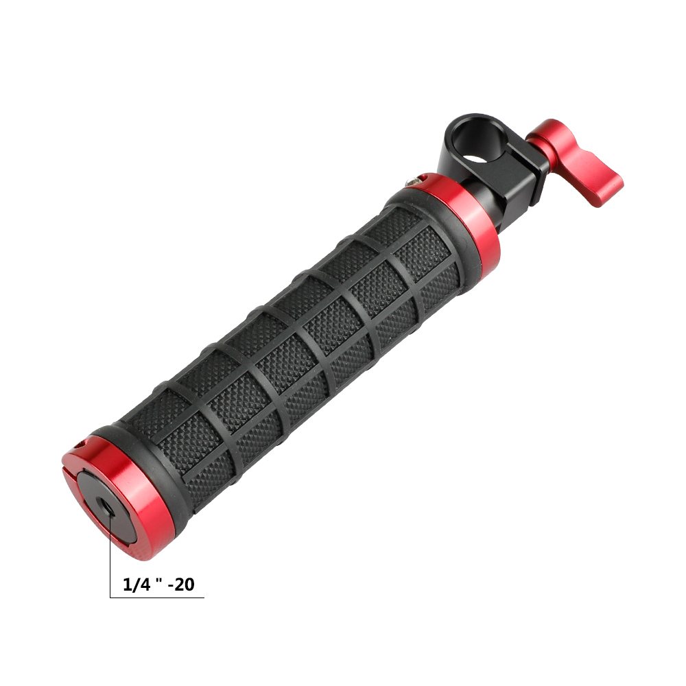 CAMVATE Camera Grip Handle with rod clamp fr 15mm Rod Rig rail Support DSLR Shoulder Rig