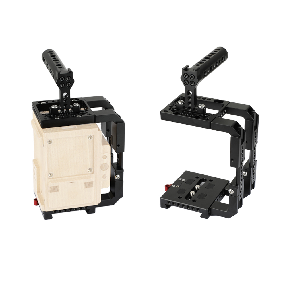 CAMVATE Full Frame Cage Rig With ARRI Sliding Dovetail Plate For RED DSMC2 Cameras