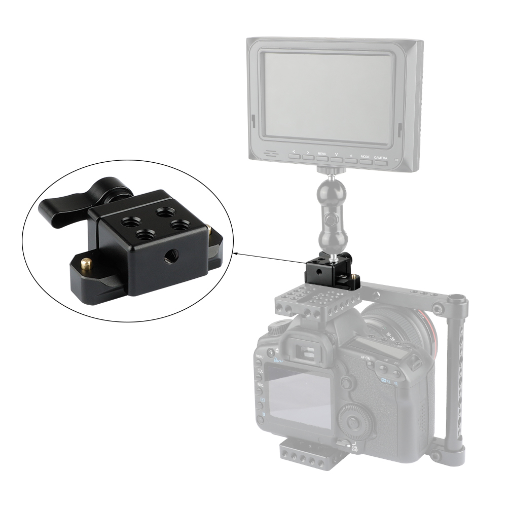 CAMVATE Quick Release NATO Clamp & 50mm Safety Rail