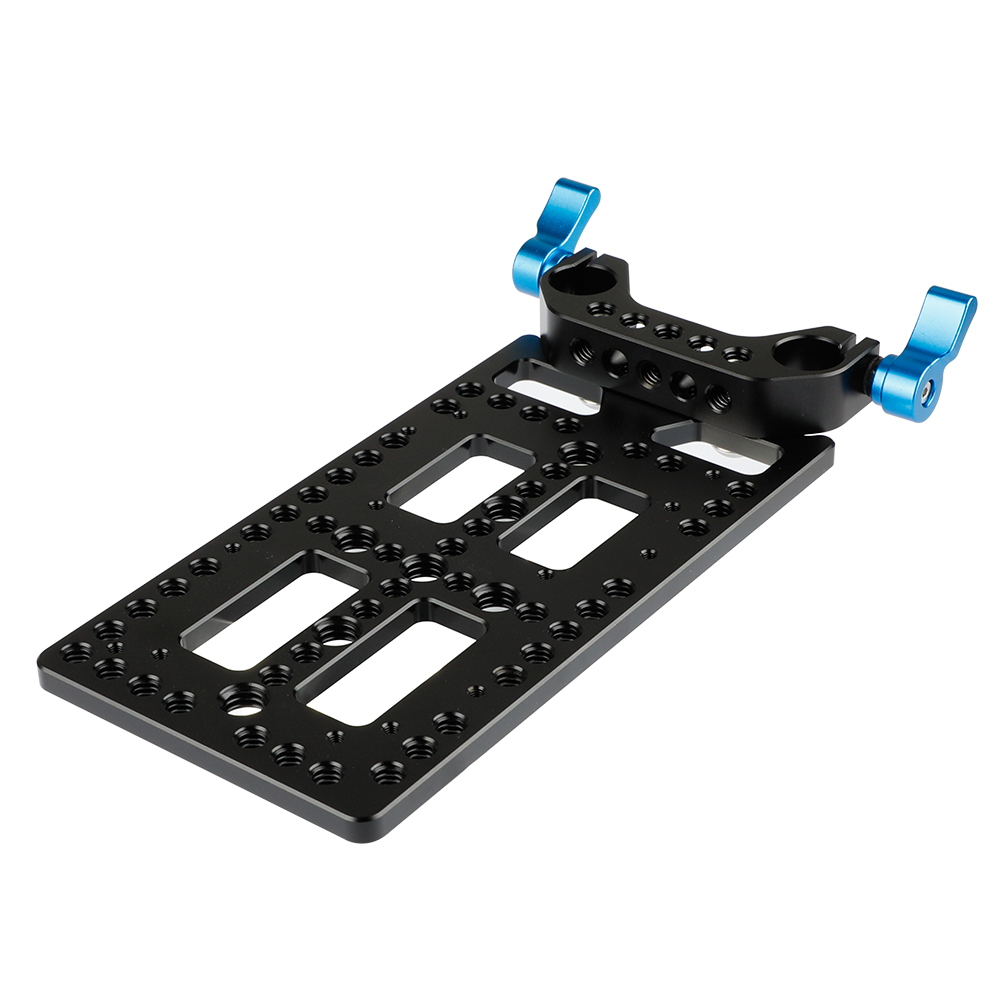 CAMVATE Multi-Purpose Mounting Cheese Plate with Railblock