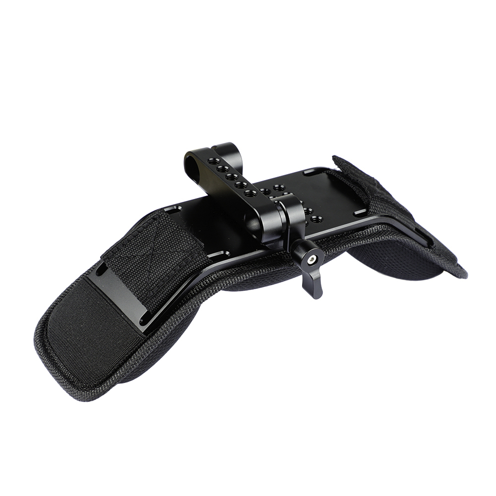 CAMVATE Shoulder Pad With Dual Rod Clamp For 15mm Railblock Support System