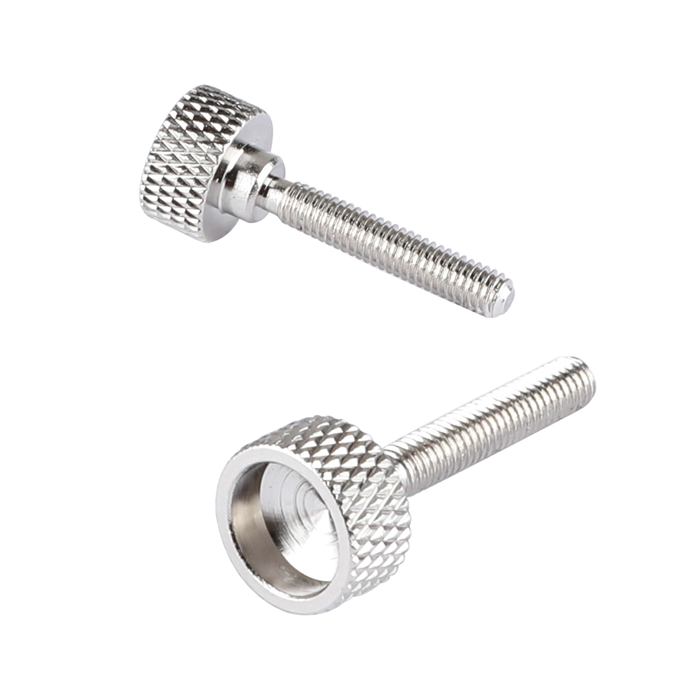 CAMVATE M4 × 20 Cupped Cap Screw Thumb Screw (2 Pieces)