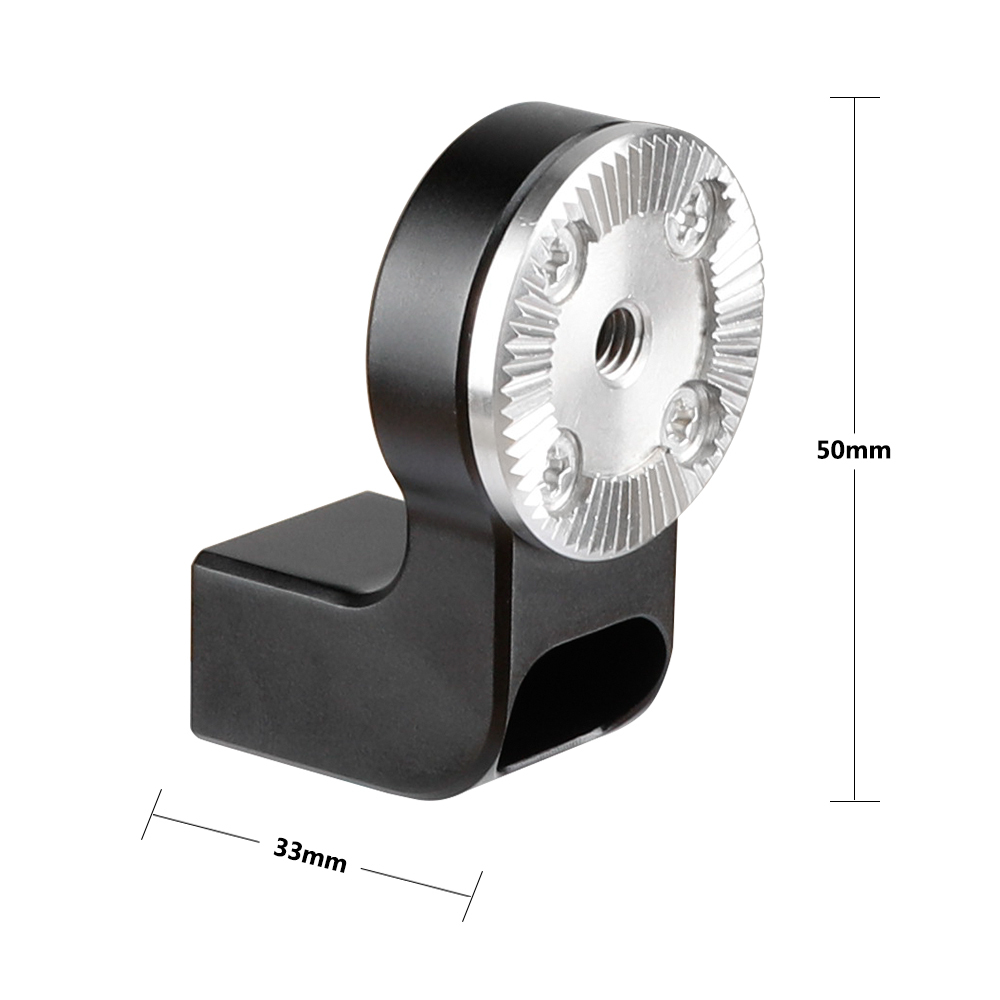 CAMVATE ARRI Rosette M6 Female Thread Adapter With 1/4"-20 Thread Holes