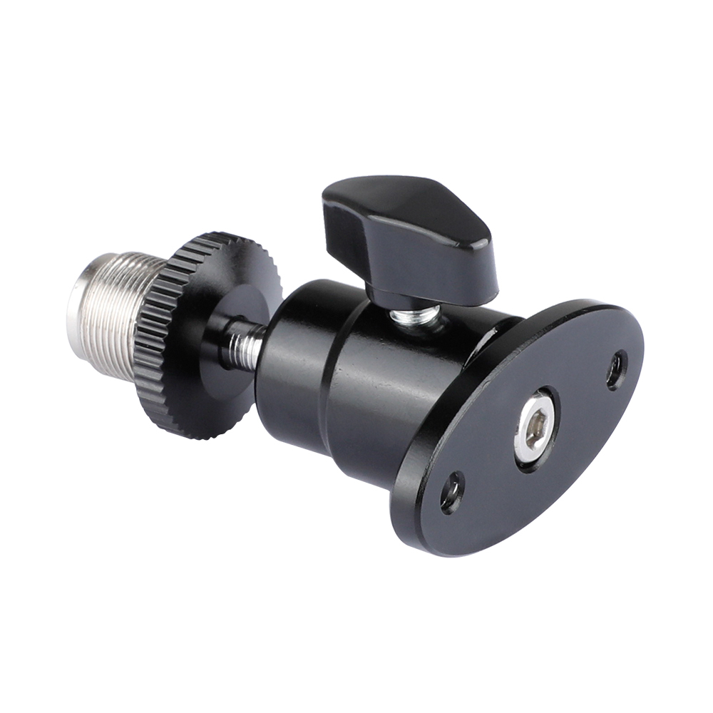CAMVATE Adjustable Wall Mount With 5/8"-27 Mini Ball Head For Microphone