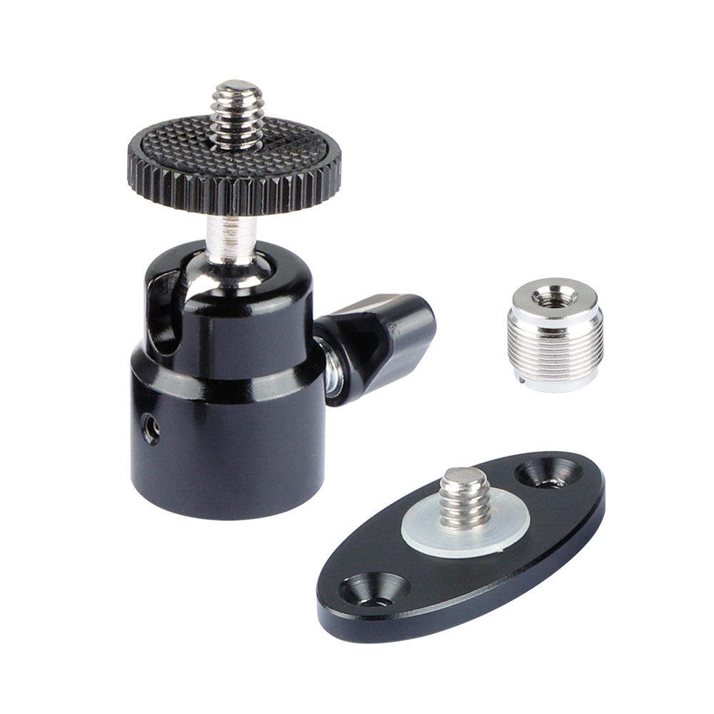 CAMVATE Adjustable Wall Mount With 5/8"-27 Mini Ball Head For Microphone