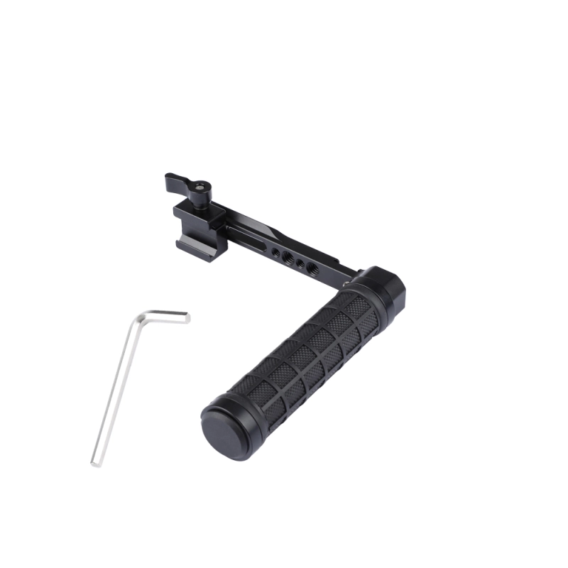 CAMVATE NATO Handle Grip (Rubber) L Type For DSLR Cameras
