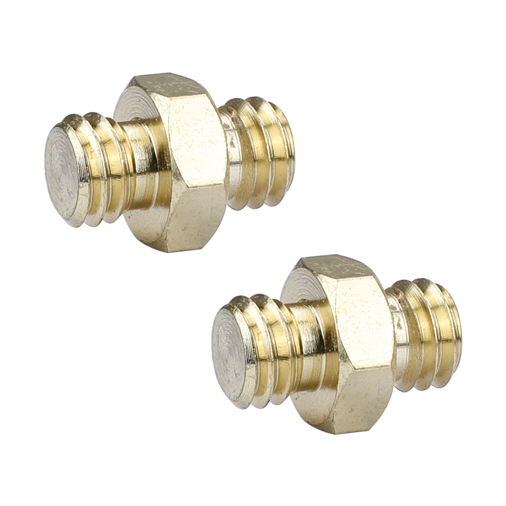 CAMVATE Male To Male Threaded Screw Adapter 3/8" To 3/8"