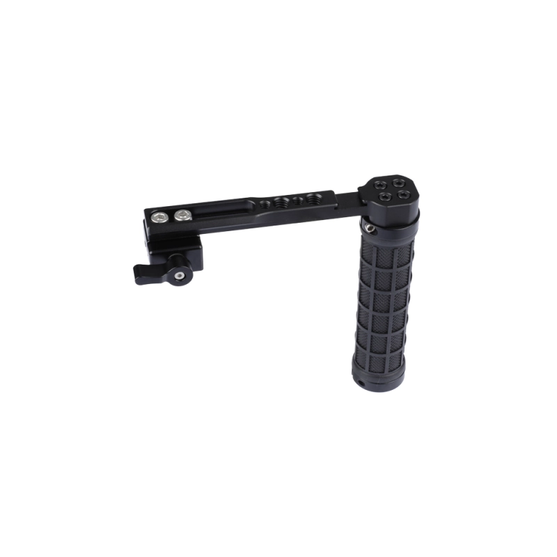CAMVATE NATO Handle Grip (Rubber) L Type For DSLR Cameras