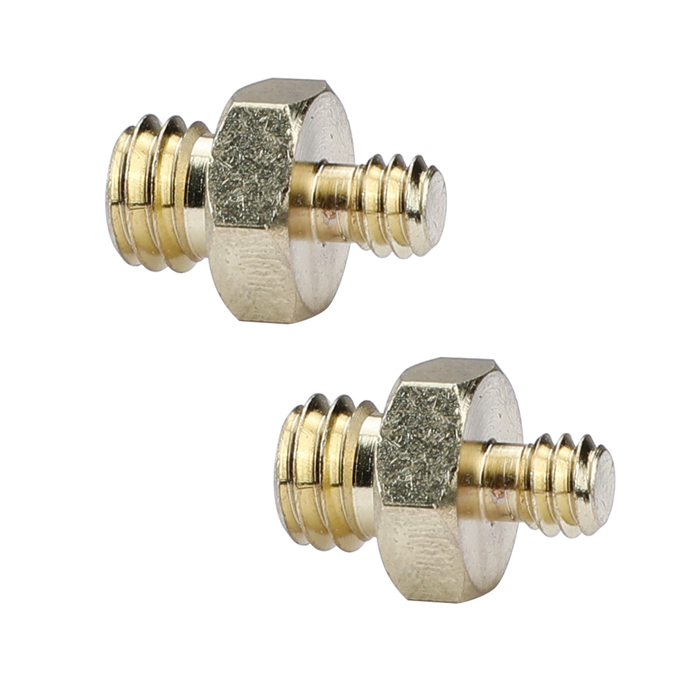 CAMVATE Male To Male Threaded Screw Adapter 1/4" To 3/8"