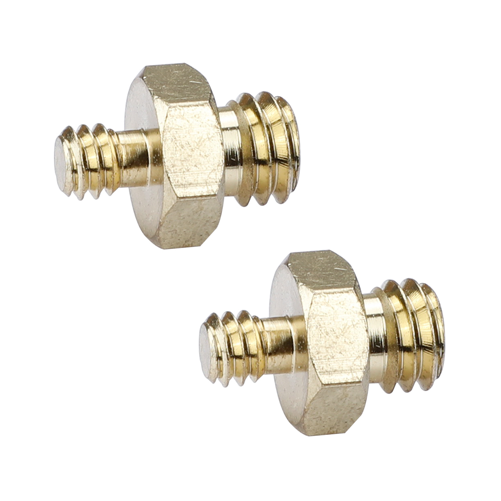 CAMVATE Male To Male Threaded Screw Adapter 1/4" To 3/8"