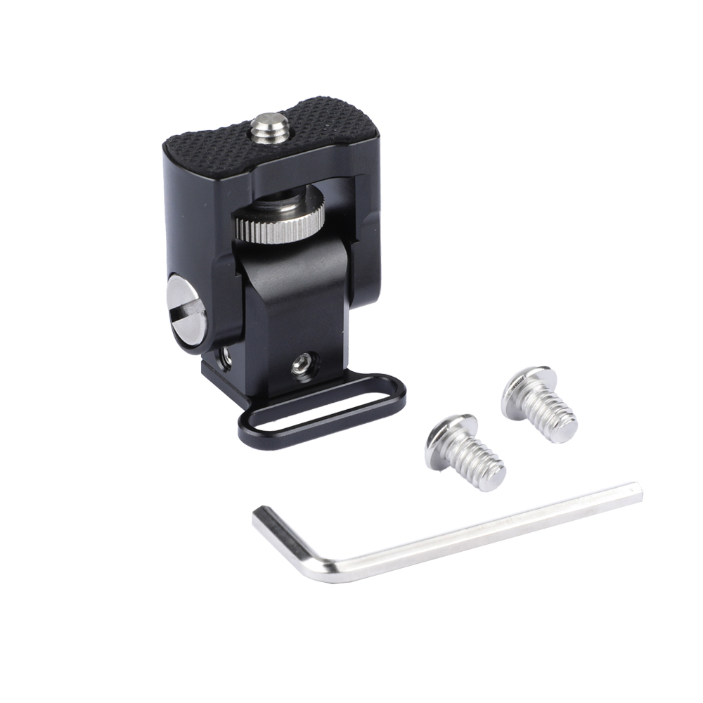 CAMVATE Camera Monitor Holder With 1/4" Thumbscrew Mount
