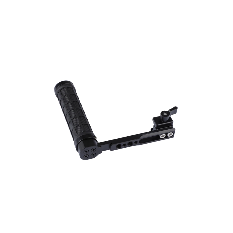 CAMVATE NATO Handle Grip (Rubber) L Type For DSLR Cameras