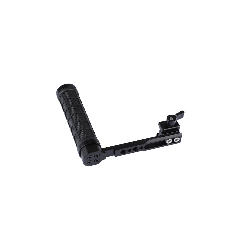 CAMVATE NATO Handle Grip (Rubber) L Type For DSLR Cameras