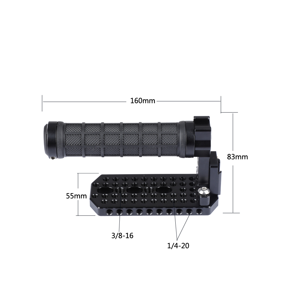 CAMVATE Handle Grip Top Cheese Plate for BMD (Black Ring)