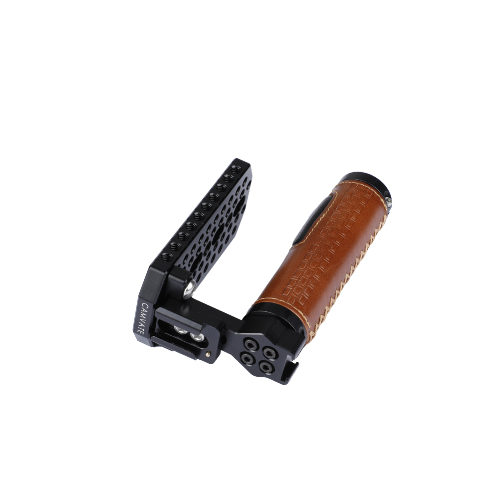 CAMVATE Handle Grip Top Cheese Plate for BMD  (Leather)