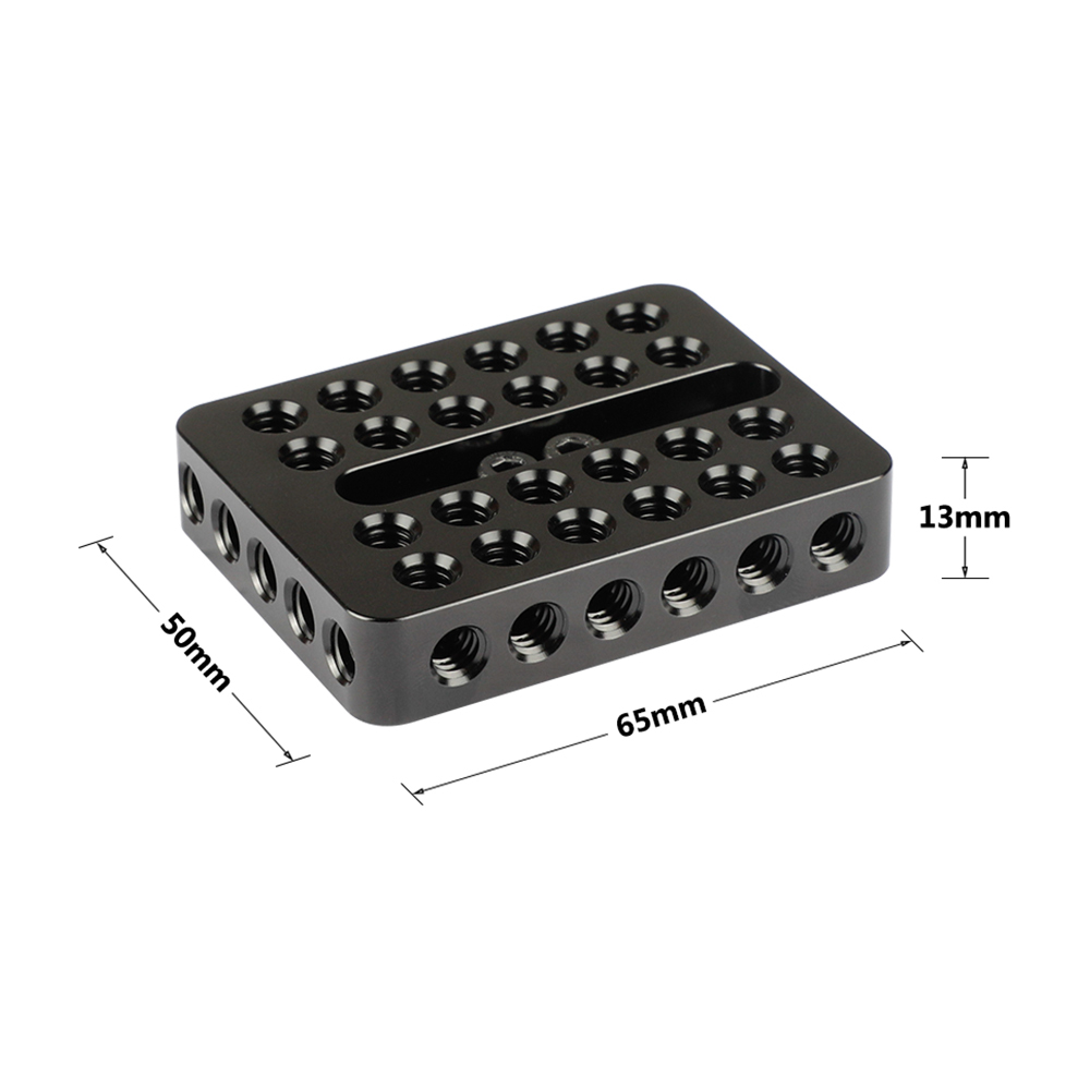 CAMVATE DSLR Camera Top Mounting Plate for Canon Nikon Sony Panasonnic