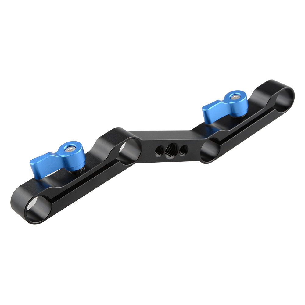CAMVATE Offset Z-Shape Railblock Clamp Bracket for 15mm Rod Support
