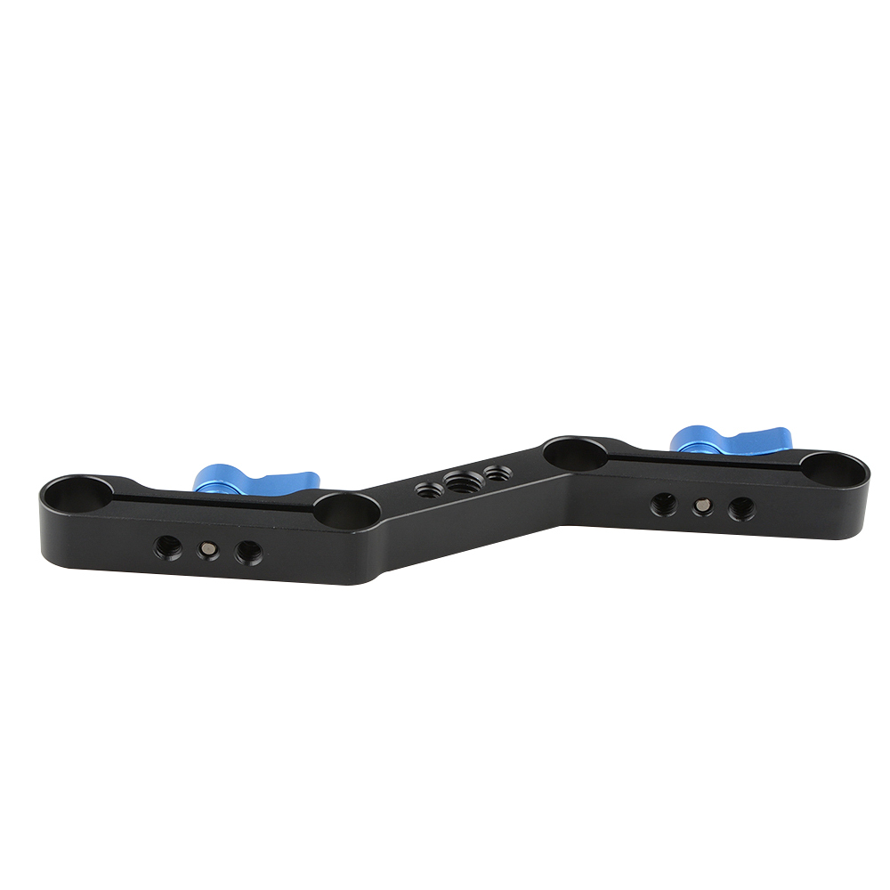CAMVATE Offset Z-Shape Railblock Clamp Bracket for 15mm Rod Support