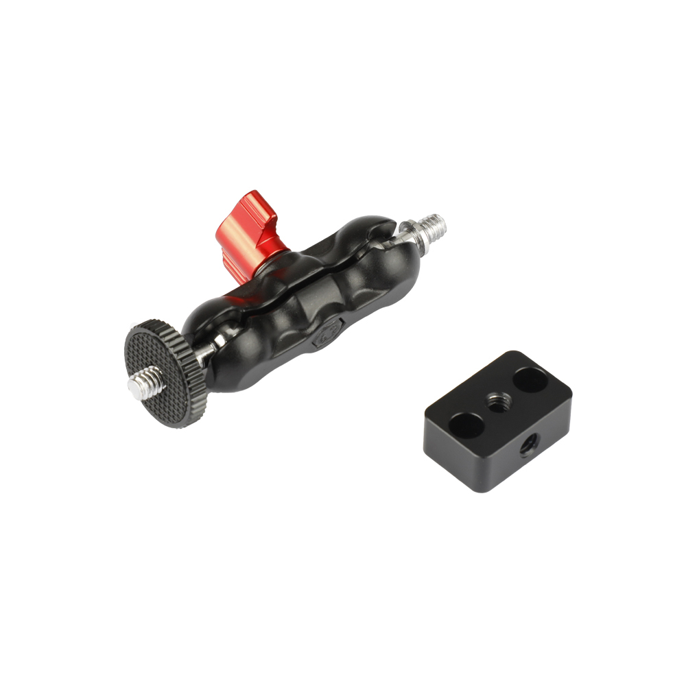 CAMVATE 1/4"-20 Male Ball Head With Extension Lump For DJI Ronin S Gimbal Stabilizer