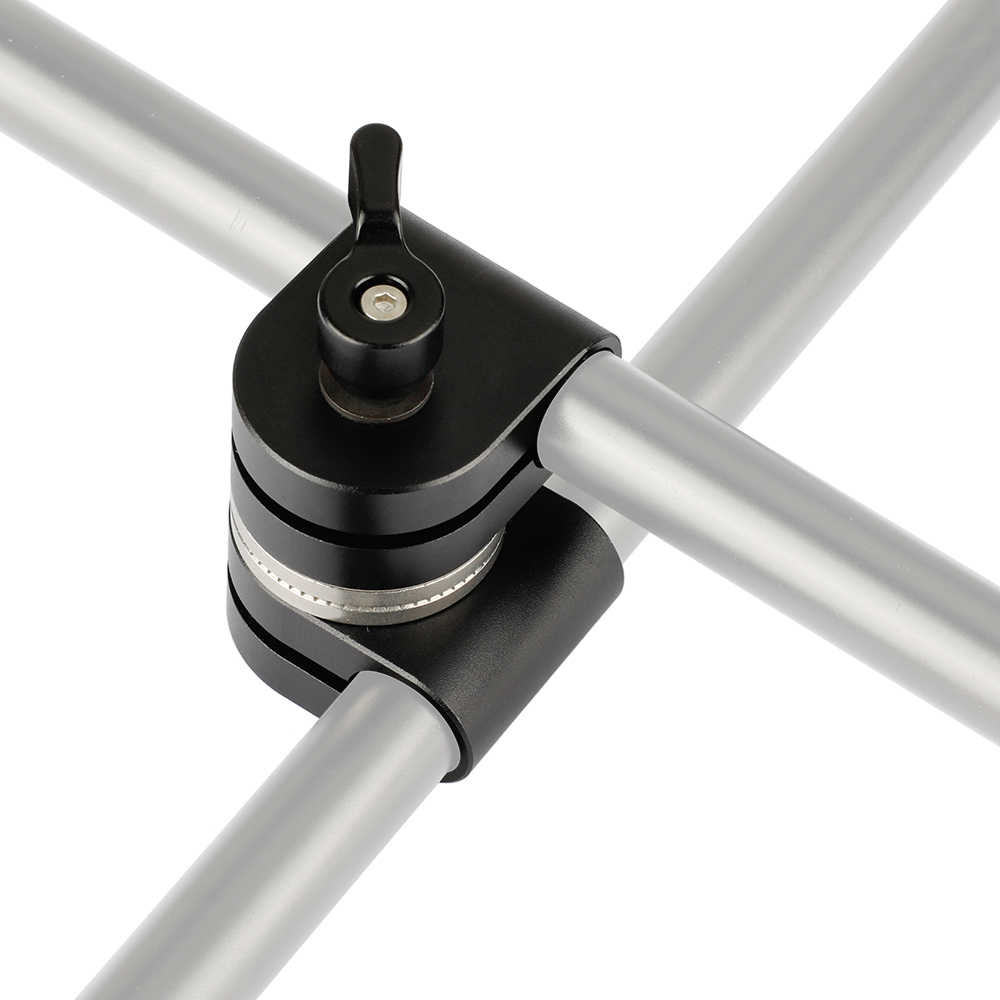 CAMVATE Adjustable 15mm Dual Rod Adapter With ARRI Rosette